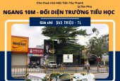 Cho thuê nhà Mặt Tiền Tây Thạnh 350m2, 1Lầu - đối diện trường Lê Lợi